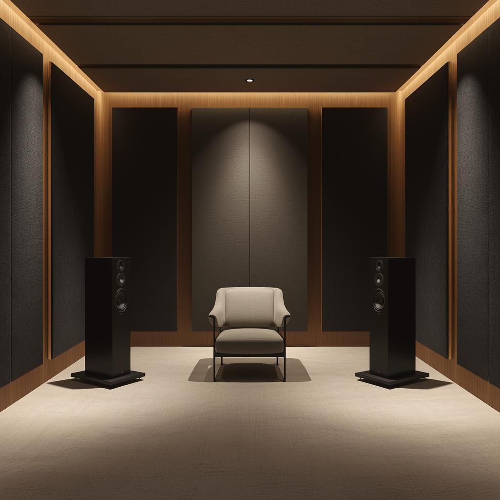 Hörraum-Analyse, Raumakustik-Optimierung, Aufstellung und Möbel